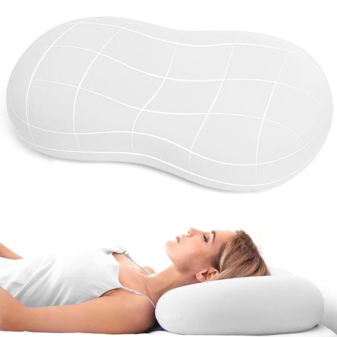 Orthopedic Pillow  Memory Foam Pillow for Neck Pain Relief or Back an —  All Sett Health